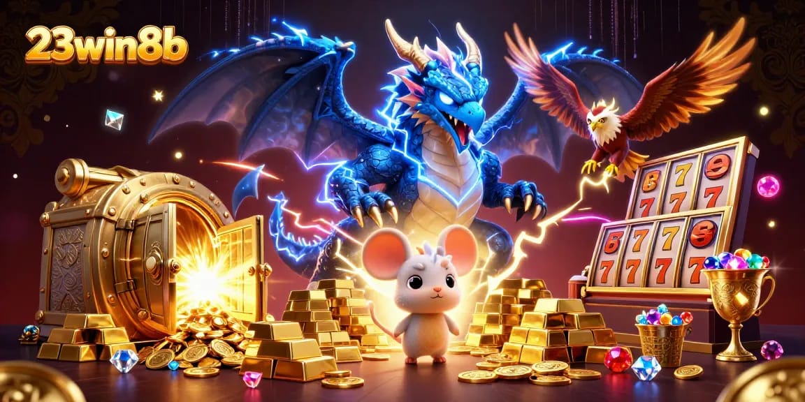 Play exciting games at 23win8b, where treasures and jackpots await experienced gamblers.