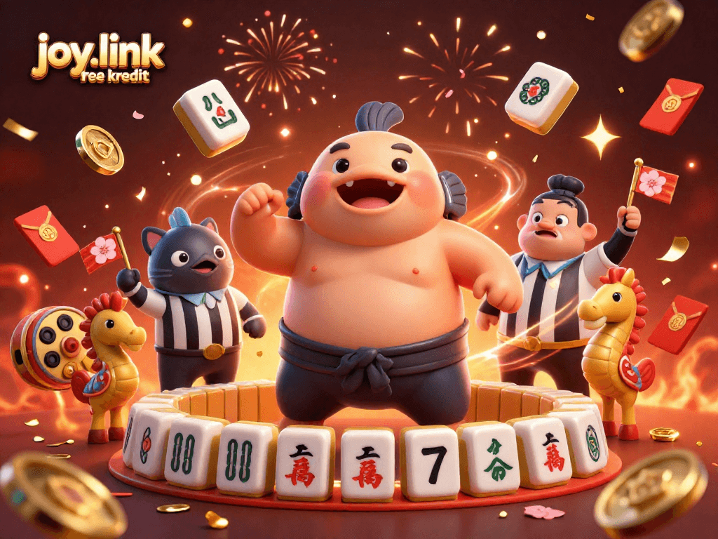 Spin the reels with joy.link free kredit in this vibrant underwater casino scene.