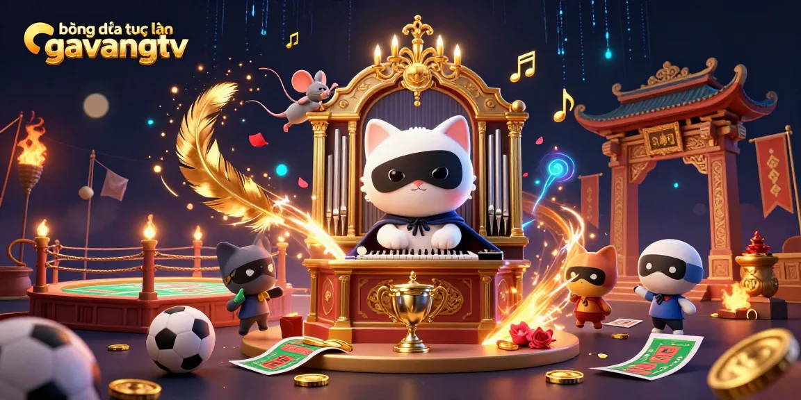 Bet on bóng đá trực tuyến gavangtv with an extravagant casino scene packed with exhilarating betting elements.