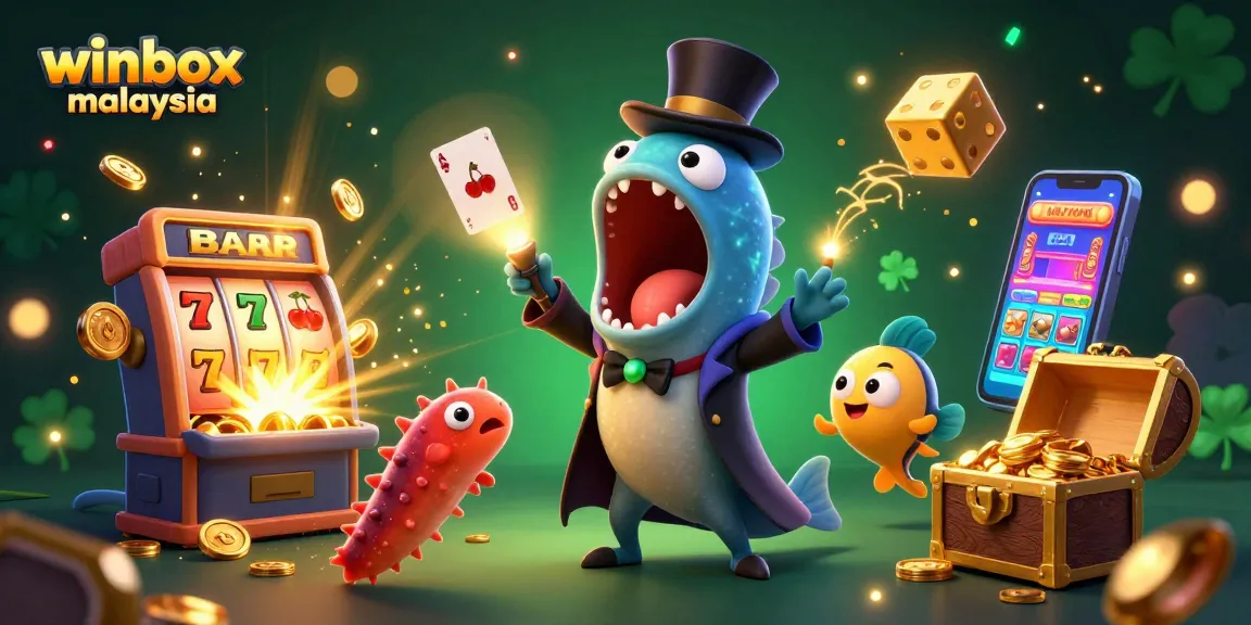 Experience thrilling wins on winbox malaysia with captivating games and dynamic action in a vibrant digital underwater scene.