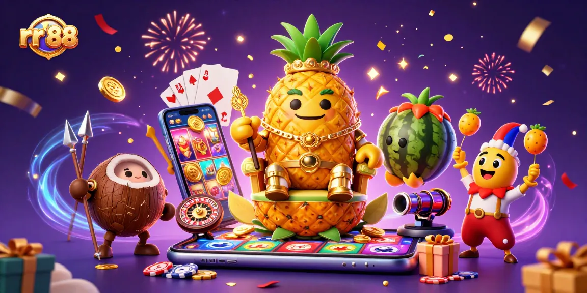 Play engaging games at rr 88 with vibrant characters, dynamic casino elements, and winning opportunities.