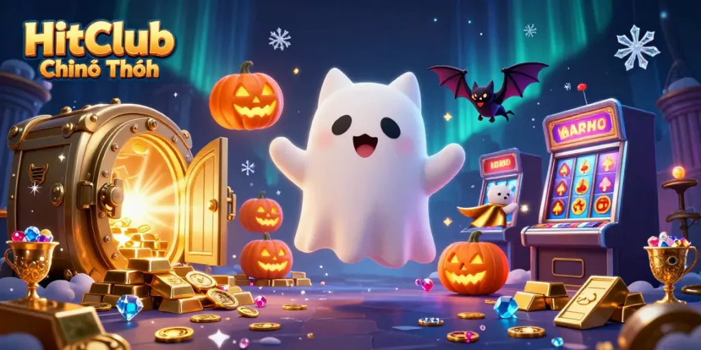 Engage with HitClub Chính Thức in this vibrant casino world full of treasures and spooky charm.